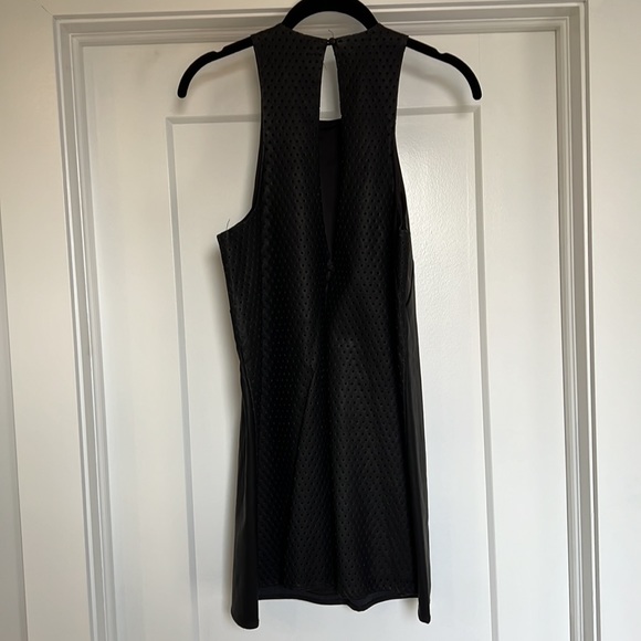Finders Keepers black pleather shift dress - Picture 2 of 3